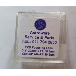 Focusing Lens 20mm diameter x 50.8mm PVD